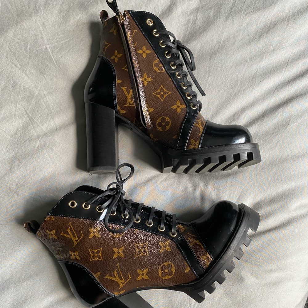 Authentic Louis Vuitton Star Trail Booties